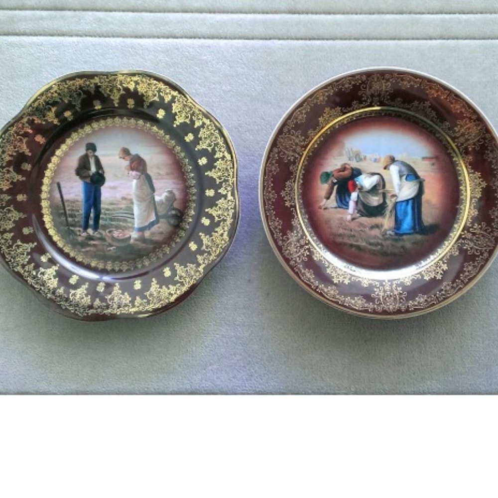 Vintage Home Decor Plate x 2
